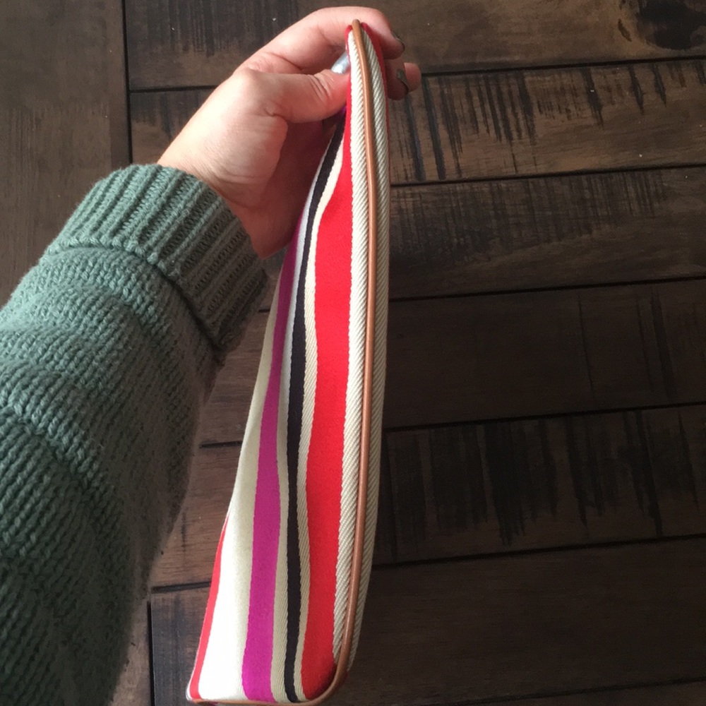 Kate Spade Large Clutch Soft Canvas - Picture 8 of 8